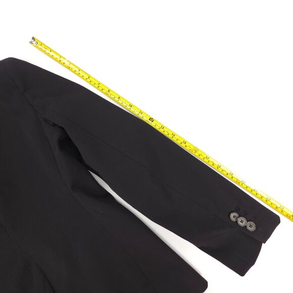 NEW J Crew Devon blazer in Bi-stretch cotton blend Black Old Money Quiet Luxury - Picture 6 of 9